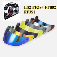 Motorcycle Helmet Visor For Ls2 Ff384 Ff802 Ff351 Anti-uv Dustproof Helmet Lens Helmet Accessories S