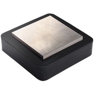 3inch Bench Block Flat Anvil Jewelers Tool 4inch Tough Rubber Block - Heat-Treated Scratch-Resistant