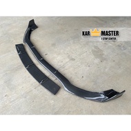 Mercedes Benz C-Class W205 C63 C63s Front Diffuser Lip CF for AMG Bumper