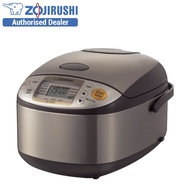 Zojirushi 1.0L Micom Fuzzy Logic Rice Cooker/Warmer NS-TSQ10 (Stainless Brown)