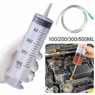 Large Vacuum Capacity Syringe 100/200/300/500ml Reusable Syringe Oil Pump with 1m Hose Pet Nutrition