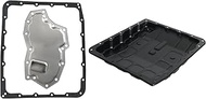 Automotive Transmission Oil Filter with Gasket and Oil Pan with Drain Plug Kit,For Nissan Armada Fro