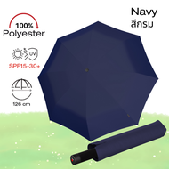 Knirps U.090 ร่มกอล์ฟพับได้ รุ่นเบาพิเศษ ใบร่ม Polyester100% ระบบ Manual ขนาด 126 cm 295g.