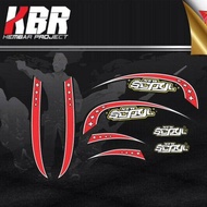Striping list scoopy 123 sticker variations