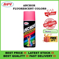 DPI ANCHOR Cat Sembur SPRAY PAINT FLUORESCENT, 400ML, NO. 53, 54, 55, 56, 72 UV light