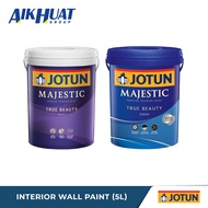 5L Jotun Majestic True Beauty (Sheen/Matt) Interior Wall Paint Cat Dalam Dinding Rumah (Tidak Kilat/