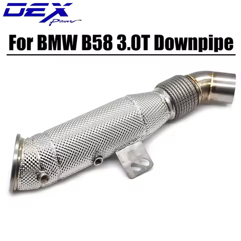 for BMW G01 G02 M240i M340i M440i M540i M740i M840i X3 X4 Supra A90 B58 3.0T High Flow Downpipe