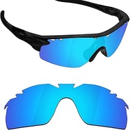 TRUE POLARIZED Replacement Lenses for Oakley RadarLock XL Vented OO9196/OO9170 Sunglasses - Blue Mirrored