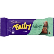 Cadbury Twirl Mint Bar 39g (expiry 01/25/2024)