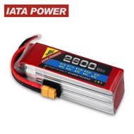 IATA 2600mAh2S/3S/4S/6S60C 45C Drone Model Dedicated High Magnification Lipo Battery XT60/XT90/T-Plu