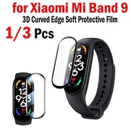 20D Screen Protector for Xiaomi Mi Band 9 Accessories Full Coverage Anti-scratch for Mi Band 9 Watch