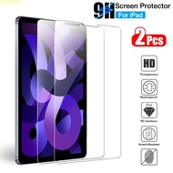 for iPad 10th 2020 Air 5 Tempered Glass Screen Protector Film for iPad Mini 1 2 3 Air 1 2 Pro 11 Pro 12.9 10.5