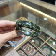 Beautiful multi-colored stone bracelet with diameter 52mm