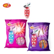 Win2 - MINI 1 MORE - CHOCOLATE/ STRAWBERRY COATED WAFER ROLLS 360G / Win2-WAFER BERGULUNG DISALUTI C
