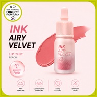 Peripera Ink Airy Velvet Lip Tint, No. 23 Star Peach, 1pc / Korean Lip Tint / Velvet Finish