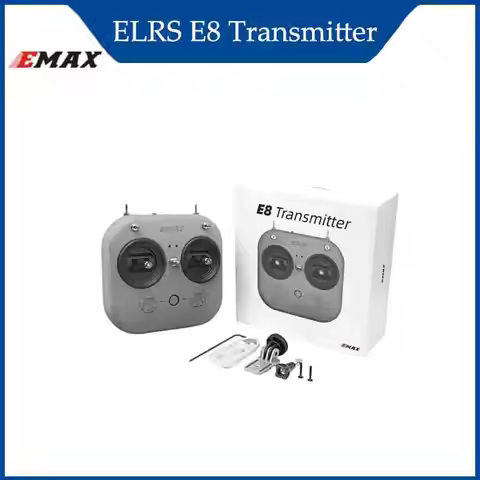 EMAX Tinyhawk III PLUS Spare Parts E8 2.4GHz 8CH Radio Transmitter Remote Controller ELRS 2.4G Proto
