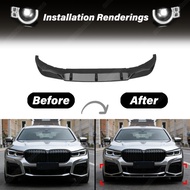 For BMW 7 Series G11 G12 MP Style 2019 2020 2021 2022 Automobile Front Bumper Splitter Lip Spoiler L
