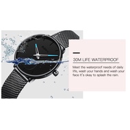 ♞Ladies Watch BIDEN Women Quartz Wristwatch Woman Stainless Steel Watch Waterproof Watch