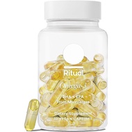 Ritual Vegan Omega 3 Supplement - DHA and EPA - 30 Capsules - 30 Servings | Science-Backed Dose of D