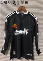 Áo Bóng Đá Real Madrid Cổ Dài Retro 2008 Real Madrid Áo Bóng Đá Nam Dài qua Mông Rộng Rãi Mùa Hè 202