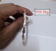 現貨包平郵 連 泡泡包裝 鈦鋼 4mm 蛇形冰冰手環 手鐲 手鈪