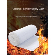 Ceramic Fiber Cloth High Temperature Resistant And Fireproof Cloth Asbestos Free Aluminum Silicate F