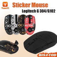 Logitech G304 & G102 Diy Mouse Stickers|Anti Slip Grip Mouse Tape|Technology Reinforcement|Protect t