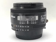 尼康 Nikon AF NIKKOR 28mm F2.8 初代日製 定焦廣角鏡頭 短小輕薄 全幅 實用良品(三個月保固)