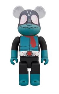全新未開 bearbrick be@rbrick 舊 幪面超人 1號  一號  400% Kamen rider