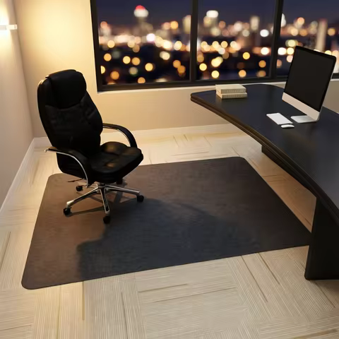 90x120cm Office Rolling Chair Mat Computer Gaming Chair Mat Colors Bedroom Living Room Office Swivel