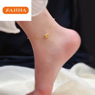emas 916 original gold pawnable legit pure gold love anklet for women
