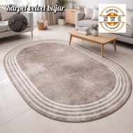 NWC carpet oval velvet premium home deco / crystal 3d