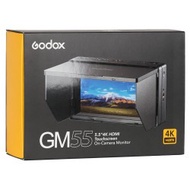 Godox GM55 5.5" 4K HDMI Touchscreen On-Camera Monitor