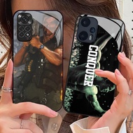 Arnold Schwarzenegger Tempered Glass Phone Case For Xiaomi Redmi 12 4G 13C Note 13 pro plus 12 12S 1