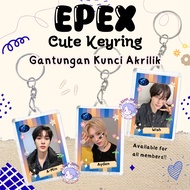 GANTUNGAN Keychain Acrylic Keychain Epex Wish Keum A-Min BaekSeung Ayden Yewang Jeff