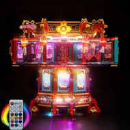 80116 Light Set BRICK BRINE No Main Body Suitable For LEGO 80116 Fulai Running