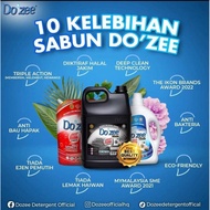 2L Sabun Pencuci Baju • Laundry Detergent Dozee [2L Repack] wangi, bersih, jimat & halal