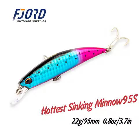 FJORD 95mm 22g Jerkbait Fishing Lure Sea All For Fishing in Summer Copy Japan Trolling Accessorie Ar