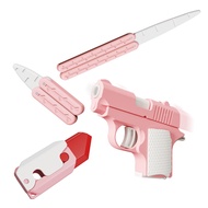 4 PCS Fidget Toys Set,3D Printing Fidget Knife Toy and Pistol Toys,Fidget Toys Adults and Kids,Senso