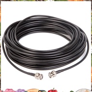 BNC Extension Cable RG-58 BNC Male to BNC Male Coaxial Cable Rg58A/U 50Ohm  Adapter Extension Cable