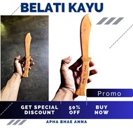 KAYU Wood Dagger Scouting Command/Kripen Wood Dagger Pencak Silat Practice Tool