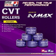 NMAX /NVX /NOUVO LC CVT PULLEY ROLLER V3 UMA RACING 1 SET 6PCS