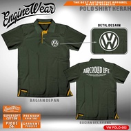 Polo shirt VW kaos wangki volkswagen baju VW kodok volkswagen combi safari VWP002