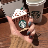 Airpods 2 Case Earbuds Cover Protector Compatible with Inpods i12 i11 Case Starbucks Wireless Earbud