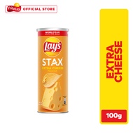 Lay's Stax Extra Cheese Potato Chips 100g