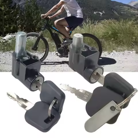 1x Ebike For Hailong Case Lock Power Lock & Key For Hailong 1 Battery Case 1-2 Battery For Hailong E