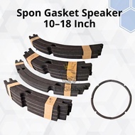 Speaker Gasket Sponge for Audio Box 10 12 15 18 Inch