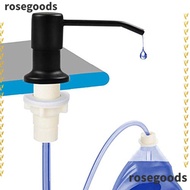 ROSEGOODS1 Soap Dispenser Bathroom Countertop Extension Tube Water Pump Detergent Lotion Dispenser