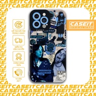 Caseit collage Billie Eilish aesthetic square edge iphone case 8/8plus/x/xs/11/12/13/14/pro/max/plus