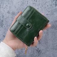 Fashion Multi-Card Slot Wallet Unisex Zipper pu Leather Coin Purse Card Slot Bag 2026.7.20